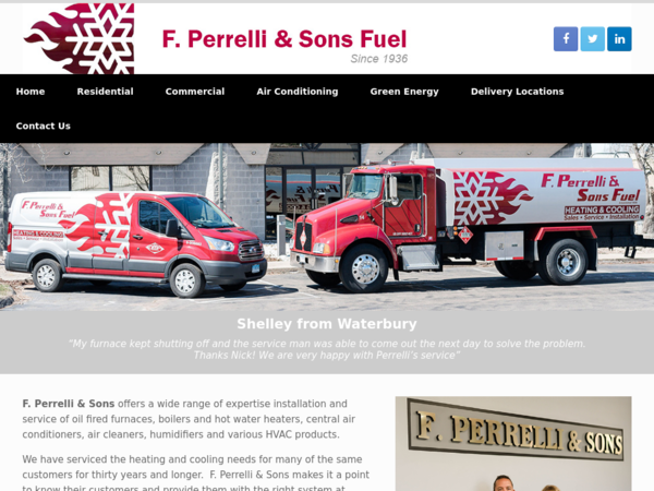 F Perrelli & Sons Fuel Inc