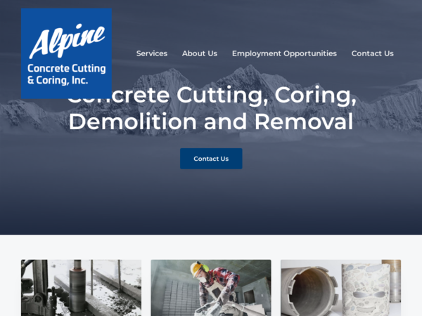 Alpine Concrete Cutting & Coring Inc