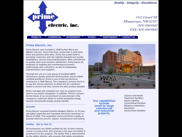Prime Electric Inc
