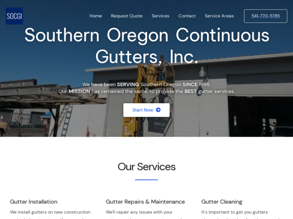Southern Oregon Continuous Gutters