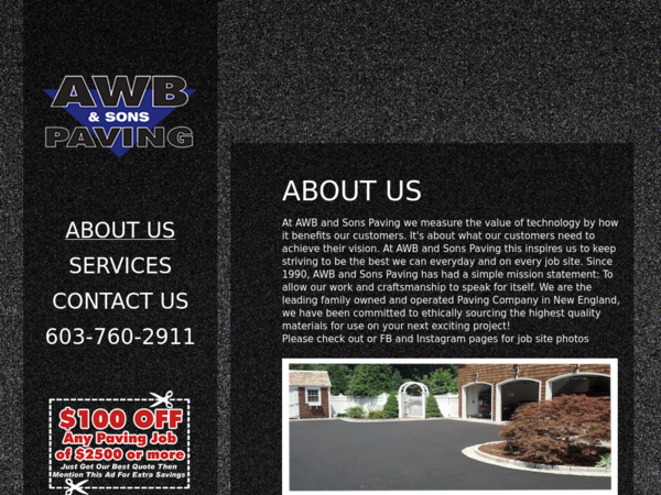 AWB & Sons Paving