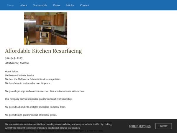 Affordable Kitchen Resurfacing