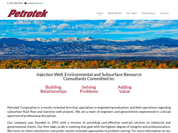 Petrotek Engineering Corporation