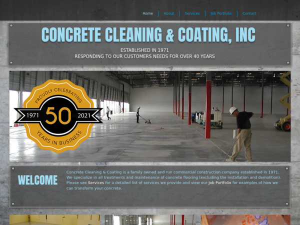 Concrete Cleaning & Coating