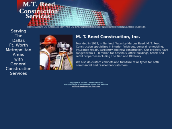 M T Reed Construction