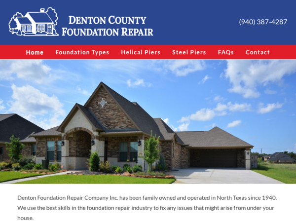 Denton Foundation Repair