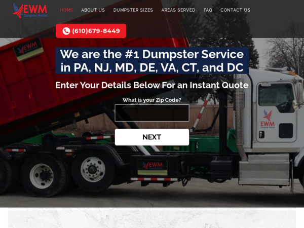EWM Dumpster Rental Talbot County