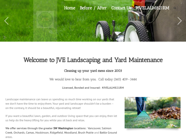 JVE Landscape and Yard Maintenance