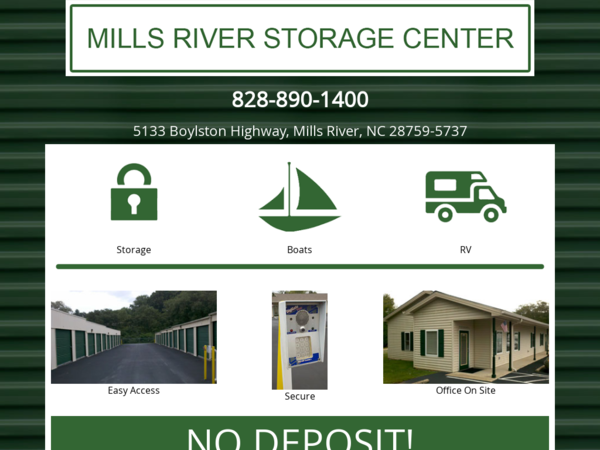 Mills River Storage Center
