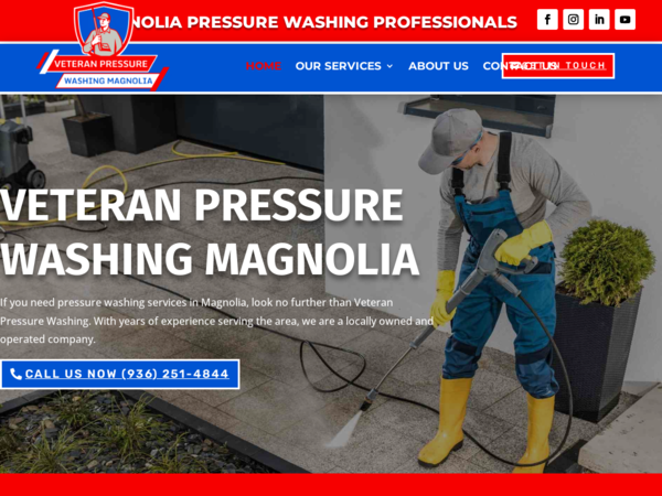 Pressure Washing In Magnolia