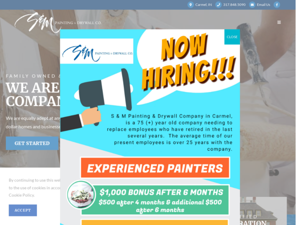 S & M Painting & Drywall Co