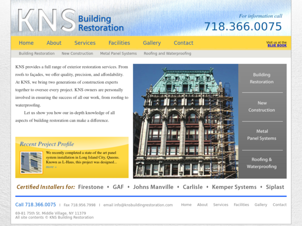 KNS Building Restoration Inc