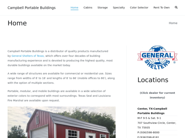 Campbell Portable Buildings