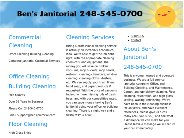 Ben's Janitorial & Carpet