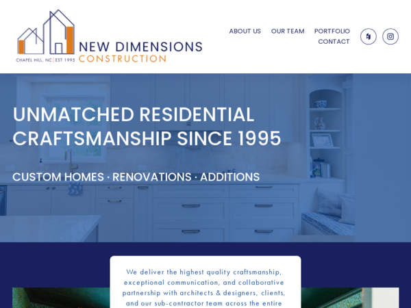 New Dimension Construction