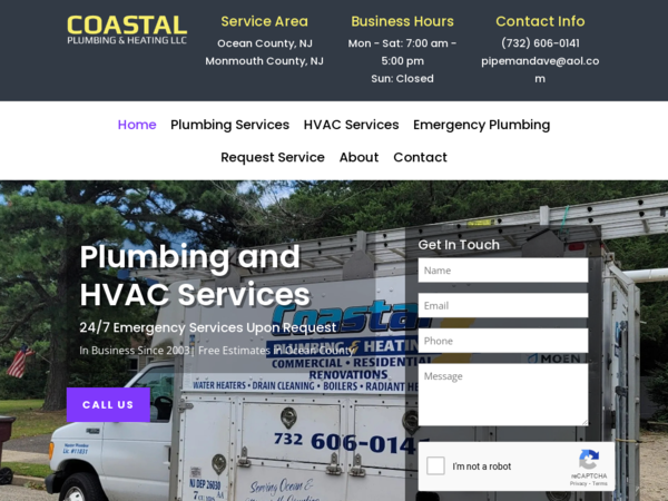 Coastal Plumbing & Heating LLC