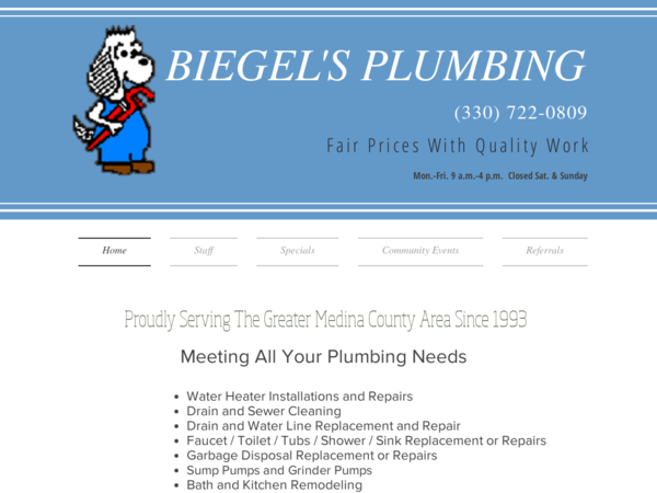 Biegel's Plumbing