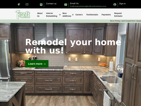 Kraft Construction Co Inc