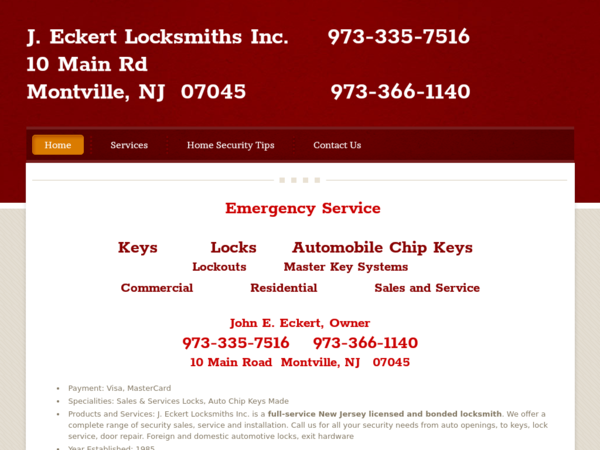 J. Eckert Locksmiths