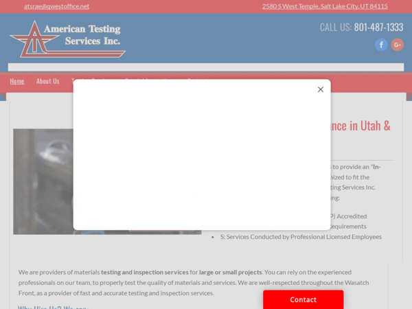 American Testing Services Inc.
