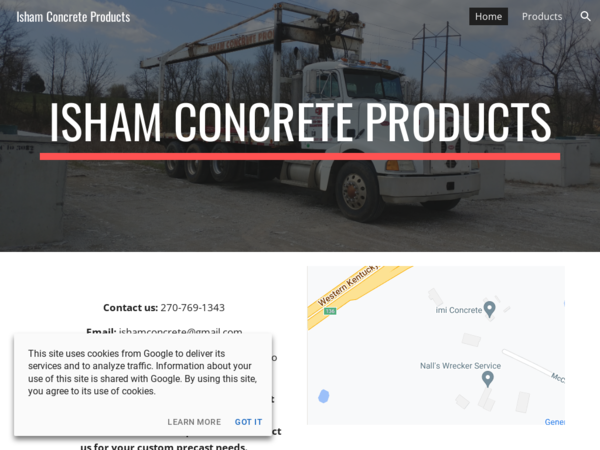 Isham Concrete Products Inc