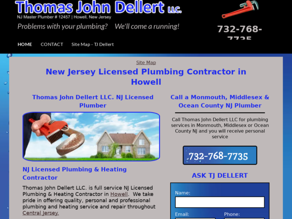 Plumbing Thomas John Dellert LLC