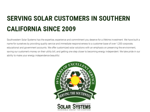 Southwestern Solar Systems
