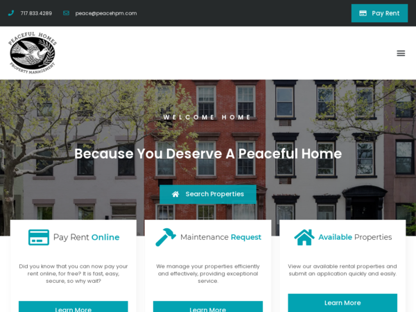 Peaceful Homes Property Management