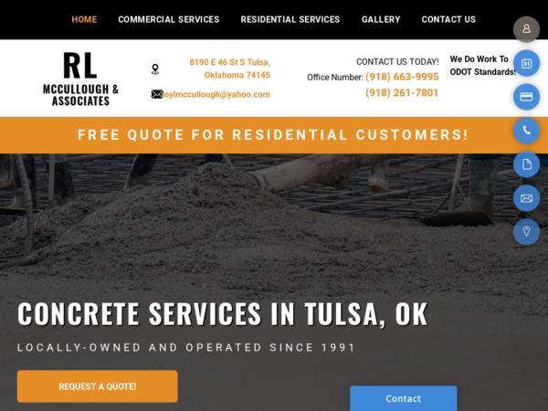 R L Mc Cullough & Associates Inc