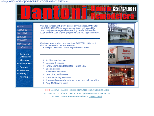 Dantoni Home Remodelers