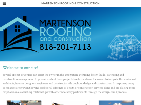 Martenson Roofing and Construction
