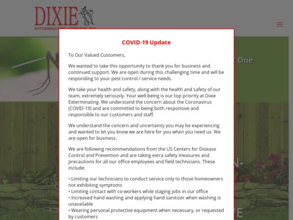 Dixie Exterminating Company Inc