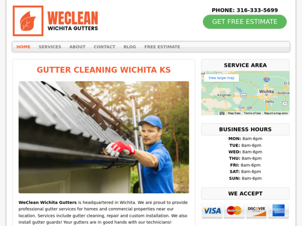 Weclean Wichita Gutters