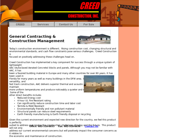 Creed Construction Inc