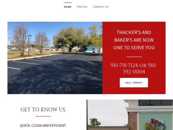 Thacker's Asphalt Sealing & Striping Co