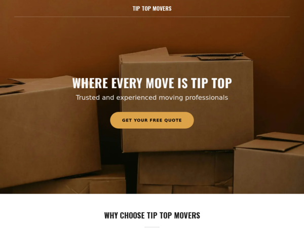Tip Top Movers