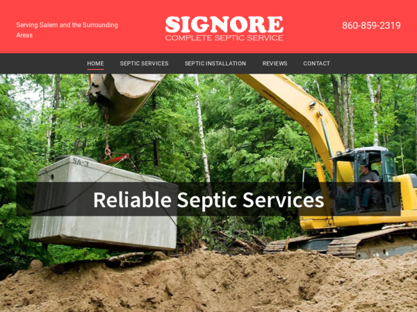 Signore Complete Septic Service