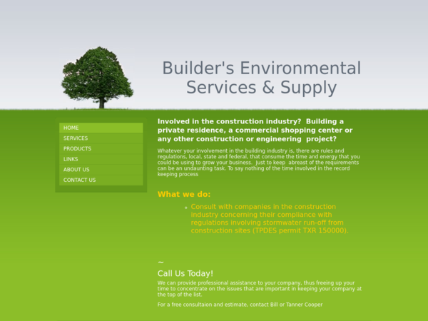 Builder's Environmental
