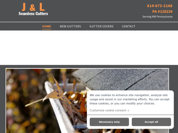 J&L Seamless Gutters