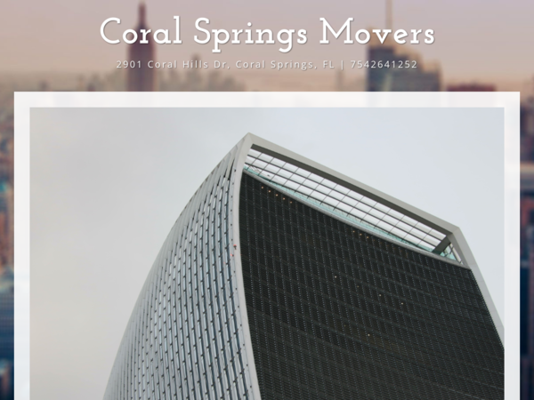 Coral Springs Movers
