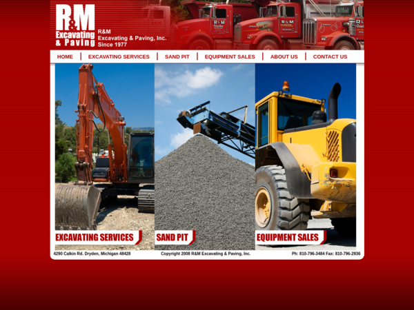 R & M Excavating & Paving Inc