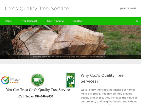 Cox's Quality Tree Service Inc.