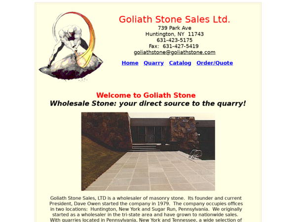 Goliath Stone Sales Ltd