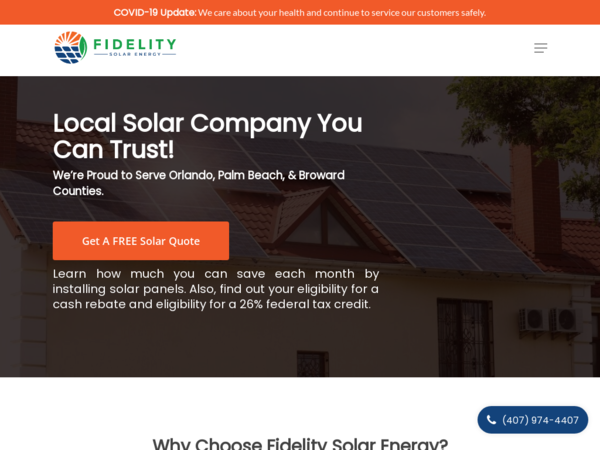 Fidelity Solar Energy