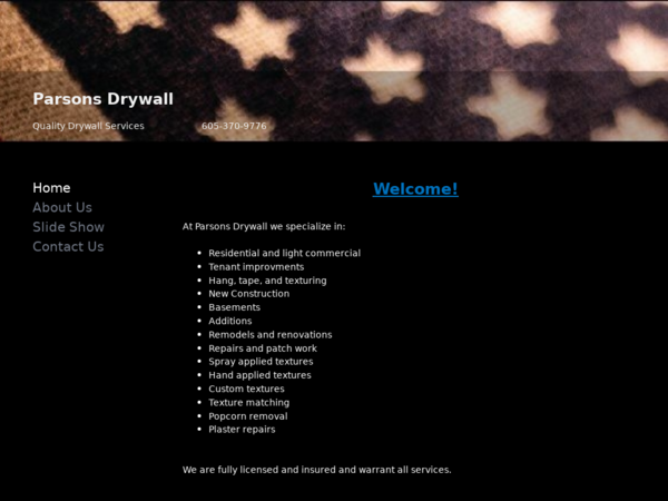 Parsons Drywall