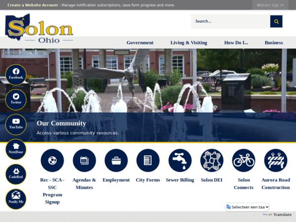 Solon Public Works Department