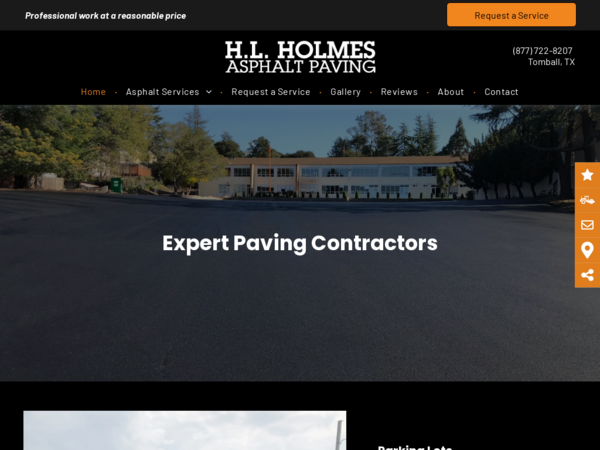 H.L. Holmes Asphalt Paving Texas