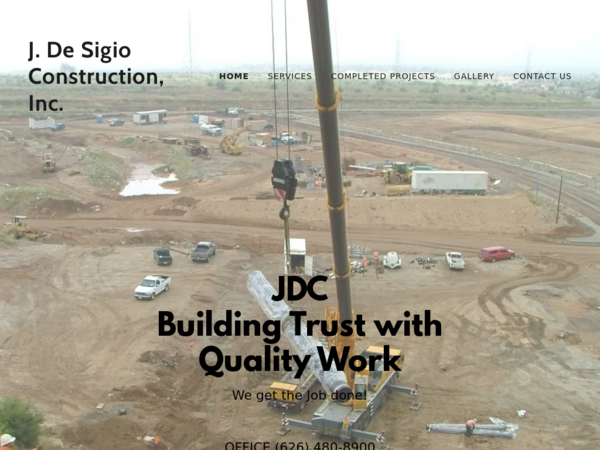 J De Sigio Construction Inc