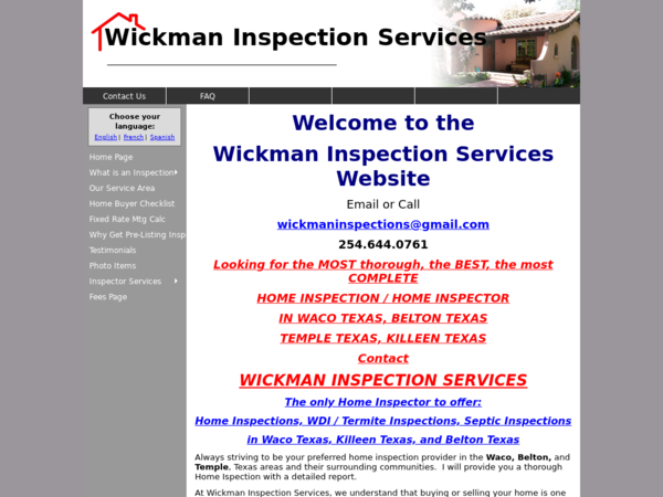 Wickman Inspection Services