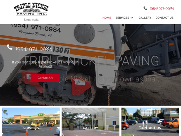 Triple Nickel Paving Inc